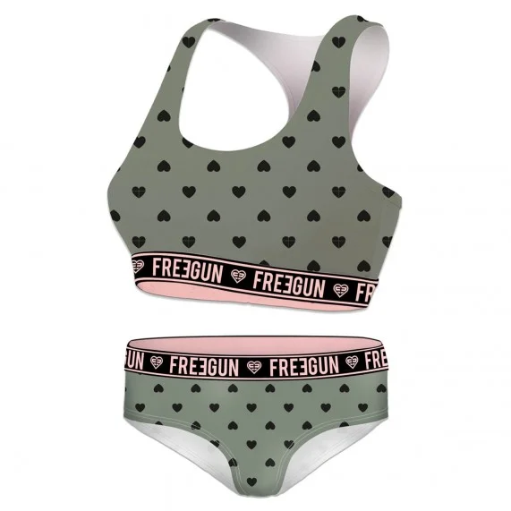 Set di boxer in cotone per ragazza (Reggiseni) Freegun chez FrenchMarket