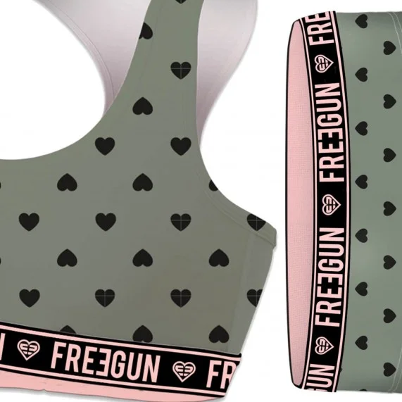 Set di boxer in cotone per ragazza (Reggiseni) Freegun chez FrenchMarket