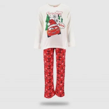CARS - "Oh Oh Oh Christmas" Langer Baumwoll-Pyjamaanzug für Jungen (Pyjama-Sets) French Market auf FrenchMarket