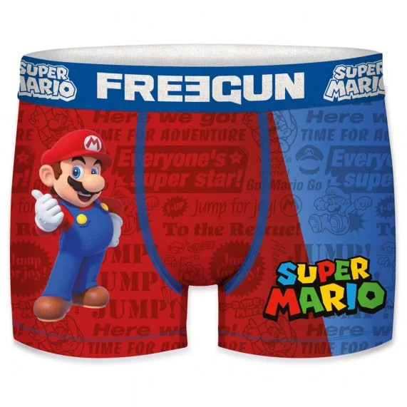 Super Mario Bros 2 Heren Boxer (Boksers) Freegun chez FrenchMarket