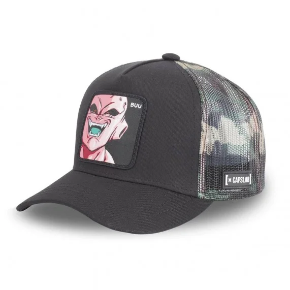 Dragon Ball Z Buu Trucker Cap Camouflage (Cap) Capslab auf FrenchMarket