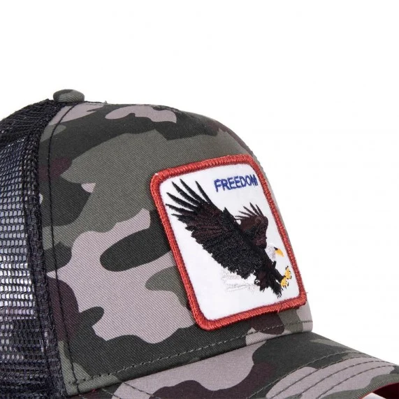 Cappellino da Trucker FREEDOM - Aquila (Cappellino) Goorin Bros chez FrenchMarket