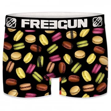 Mannen boxershorts Macarons (Boksers) Freegun chez FrenchMarket