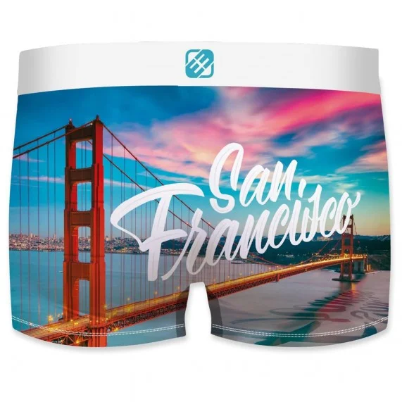 Boxer Homme San Francisco (Boxers Homme) Freegun chez FrenchMarket