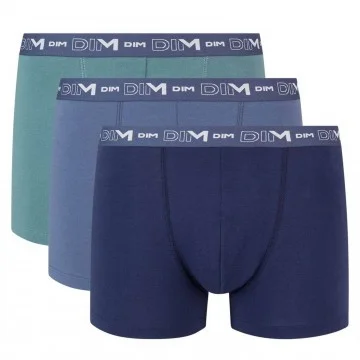 Set van 3 mannenboxers van elastisch katoen (Herenboxershorts) Dim chez FrenchMarket