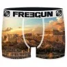 Boxer da uomo in microfibra riciclata "Landscape 2 (Boxer) Freegun chez FrenchMarket