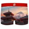 Boxershorts für Männer aus recycelter Mikrofaser "Paysage 2 (Boxershorts) Freegun auf FrenchMarket