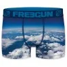 Boxer de microfibra reciclada para hombre "Landscape 2 (Boxers) Freegun chez FrenchMarket