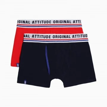 Set di 2 boxer in cotone elasticizzato per ragazzi Dim Originale (Boxer) Dim chez FrenchMarket