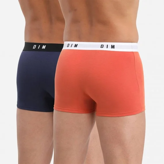 2er-Pack Boxershorts für Männer aus Baumwolle mit Stretch"Dim Originals" (Boxershorts) Dim auf FrenchMarket