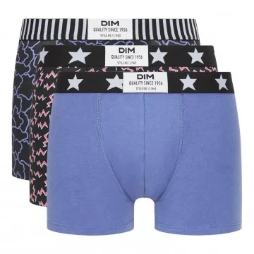 3er-Pack Boxershorts für Männer aus Stretch-Baumwolle "Dim Vibes" (Boxershorts für Männer) Dim auf FrenchMarket