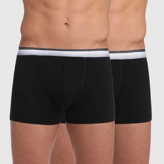 Lot de 2 Boxers Homme Coton Absolu Fit (Boxers) Dim chez FrenchMarket