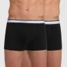 Set di 2 boxer da uomo in cotone Absolute Fit (Boxer da uomo) Dim chez FrenchMarket