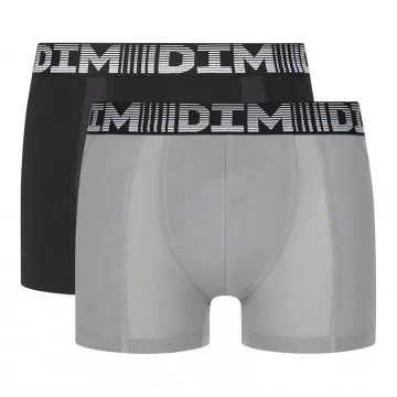 Set of 2 Boxers Cotton Men "3D Flex Air" (Boxers) Dim on FrenchMarket