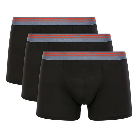 Juego de 3 bóxers de algodón de colores clásicos para hombre (Boxers) Dim chez FrenchMarket