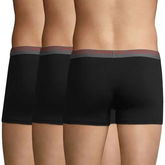 Juego de 3 bóxers de algodón de colores clásicos para hombre (Boxers) Dim chez FrenchMarket