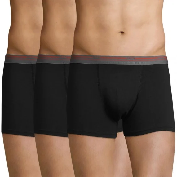 Juego de 3 bóxers de algodón de colores clásicos para hombre (Boxers) Dim chez FrenchMarket