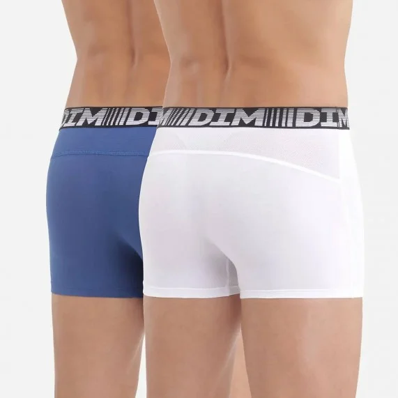 Set di 2 boxer da uomo in cotone 3D Flex Air (Boxer da uomo) Dim chez FrenchMarket