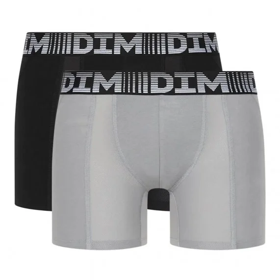 2er-Pack Lange Boxershorts für Männer 3D Flex Air (Boxershorts für Männer) Dim auf FrenchMarket