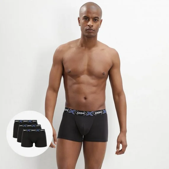 Juego de 3 bóxers de algodón para hombre X-Temp (Calzoncillos para hombre) Dim chez FrenchMarket