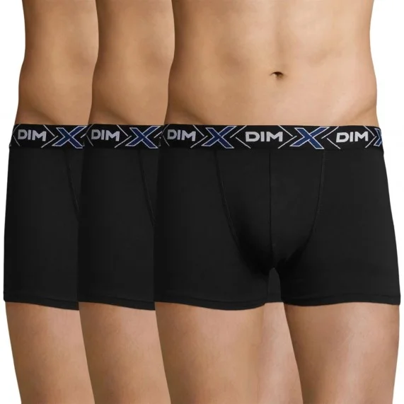 Lot de 3 Boxers Homme Coton X-Temp (Boxers) Dim chez FrenchMarket