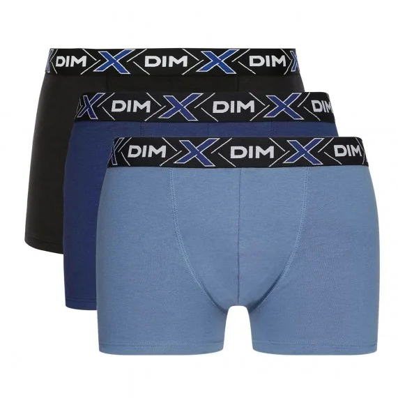 Lot de 3 Boxers Homme Coton X-Temp (Boxers) Dim chez FrenchMarket