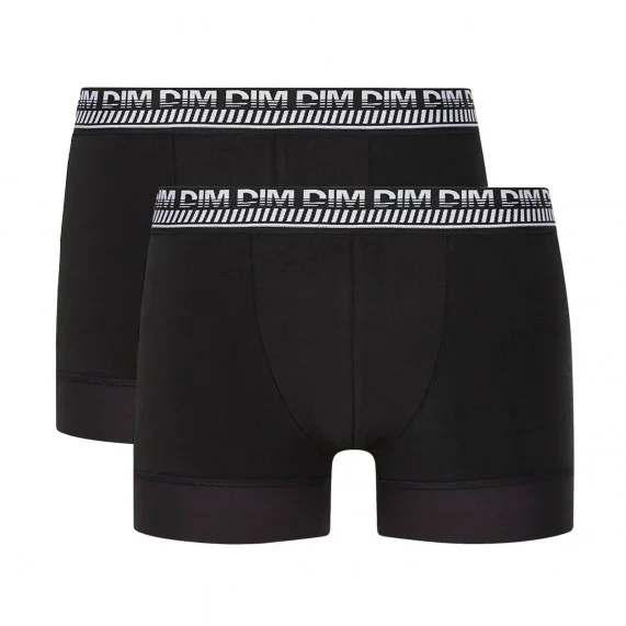 Lot de 2 Boxers Homme Coton "Stay & Fit" (Boxers) Dim chez FrenchMarket