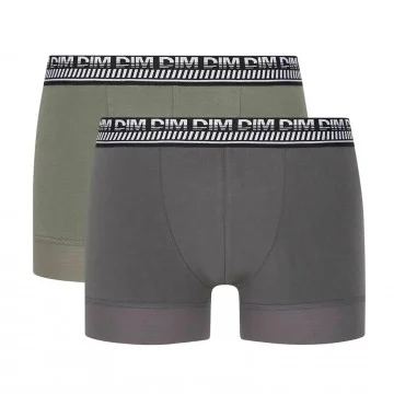 Set of 2 Men's "Stay & Fit" Cotton Boxers (Boxers) Dim on FrenchMarket