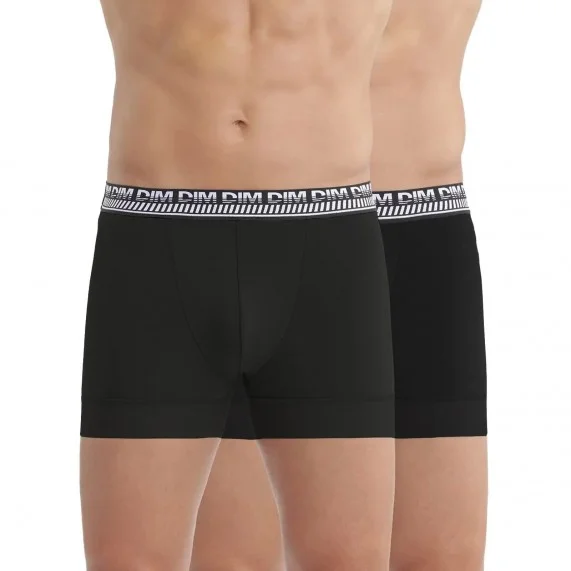 Set of 2 Men's "Stay & Fit" Cotton Boxers (Boxers) Dim on FrenchMarket