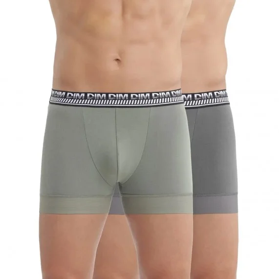 Set di 2 boxer da uomo in cotone "Stay & Fit" (Boxer da uomo) Dim chez FrenchMarket