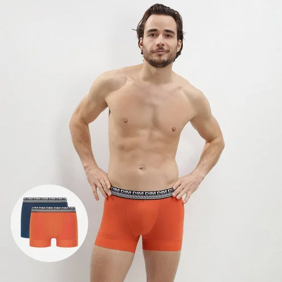 Set di 2 boxer da uomo in cotone "Stay & Fit" (Boxer da uomo) Dim chez FrenchMarket