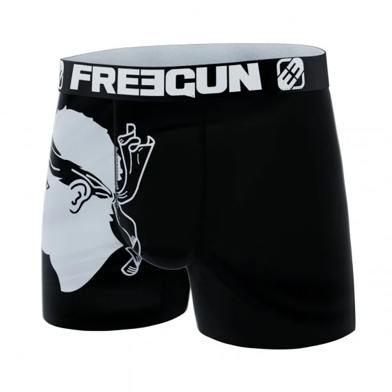 Boxer Homme Microfibre "La Corse" (Boxers Homme) Freegun chez FrenchMarket