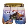 Boxer Mann Mikrofaser "La Corse" (Boxershorts) Freegun auf FrenchMarket