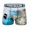 Heren Microfiber Boxer "La Corse (Boksers) Freegun chez FrenchMarket