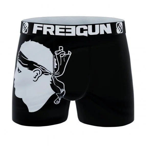 Boxer Homme Microfibre "La Corse" (Boxers Homme) Freegun chez FrenchMarket