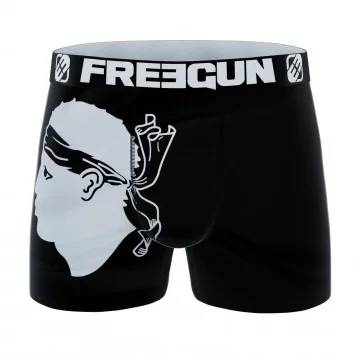 Boxer da uomo in microfibra "La Corse (Boxer) Freegun chez FrenchMarket