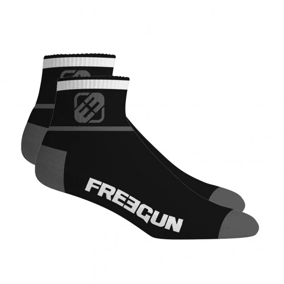 Lot de 6 Paires de Chaussettes Quarter (Chaussettes de sport) Freegun chez FrenchMarket