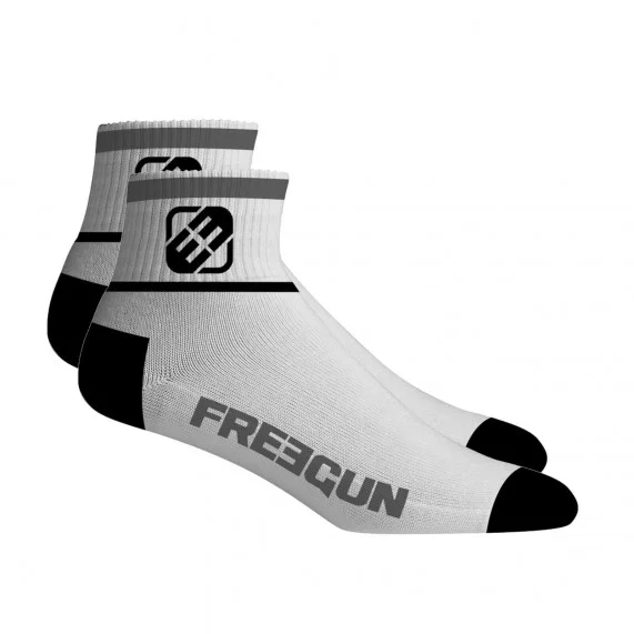 Lot de 6 Paires de Chaussettes Quarter (Chaussettes de sport) Freegun chez FrenchMarket