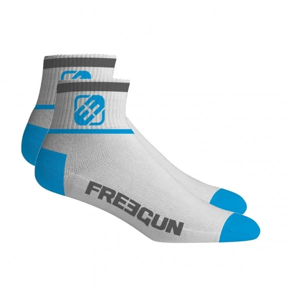 Lot de 6 Paires de Chaussettes Quarter (Chaussettes de sport) Freegun chez FrenchMarket