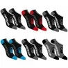 Lot de 6 Paires de Chaussettes Tiges Courtes (Chaussettes de sport) Freegun chez FrenchMarket