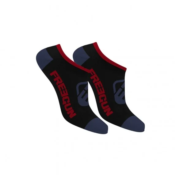 Pack of 6 Pairs of Short Socks (Sports socks) Freegun on FrenchMarket