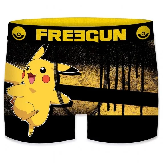 Boxer da uomo Pokemon Pikachu (Boxer) Freegun chez FrenchMarket