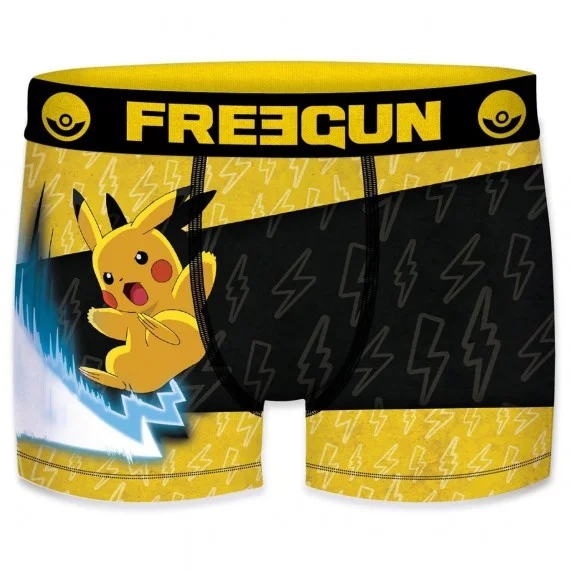 Boxer da uomo Pokemon Pikachu (Boxer) Freegun chez FrenchMarket