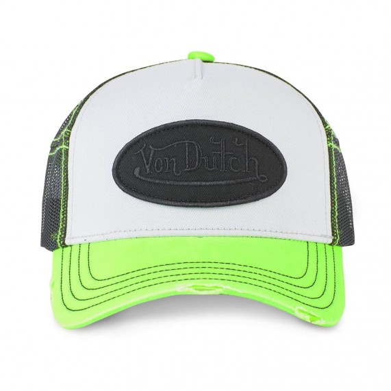 neon green von dutch hat