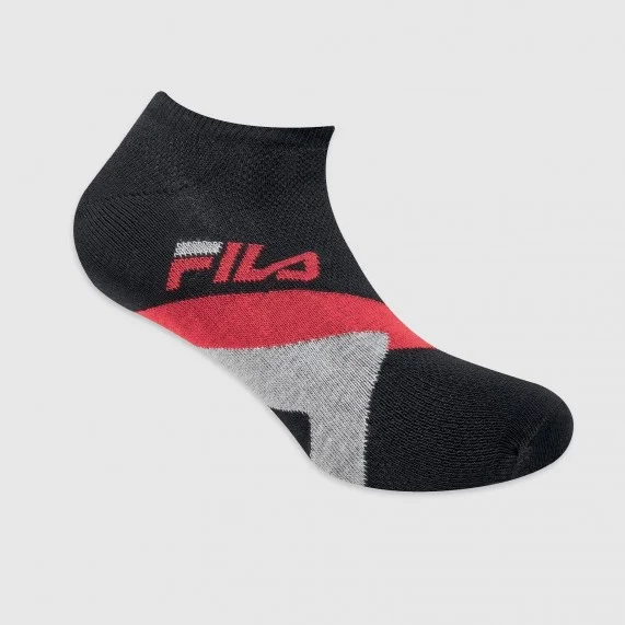 Set of 3 Pairs of Short Socks (Sports socks) Fila on FrenchMarket