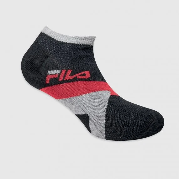 Set of 3 Pairs of Short Socks (Sports socks) Fila on FrenchMarket