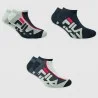 Lot de 3 Paires de Chaussettes Tiges Courtes (Chaussettes de sport) Fila chez FrenchMarket