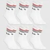 6 Paar Sportsocken Crew Stripe (Sport) Fila auf FrenchMarket