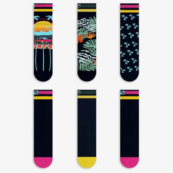 6er-Pack Paar Fancy Socken "FREEGUN" (Fancy) Freegun auf FrenchMarket