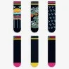 Lot de 6 paires de Chaussettes Fantaisie "FREEGUN" (Edele sokken) Freegun chez FrenchMarket